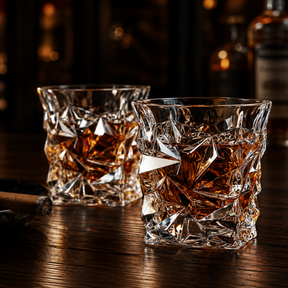 Yuzan™ Whiskyset – Karaffe & 6 Gläser